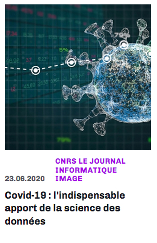 Covid19, l'indispensable apport de la science des données